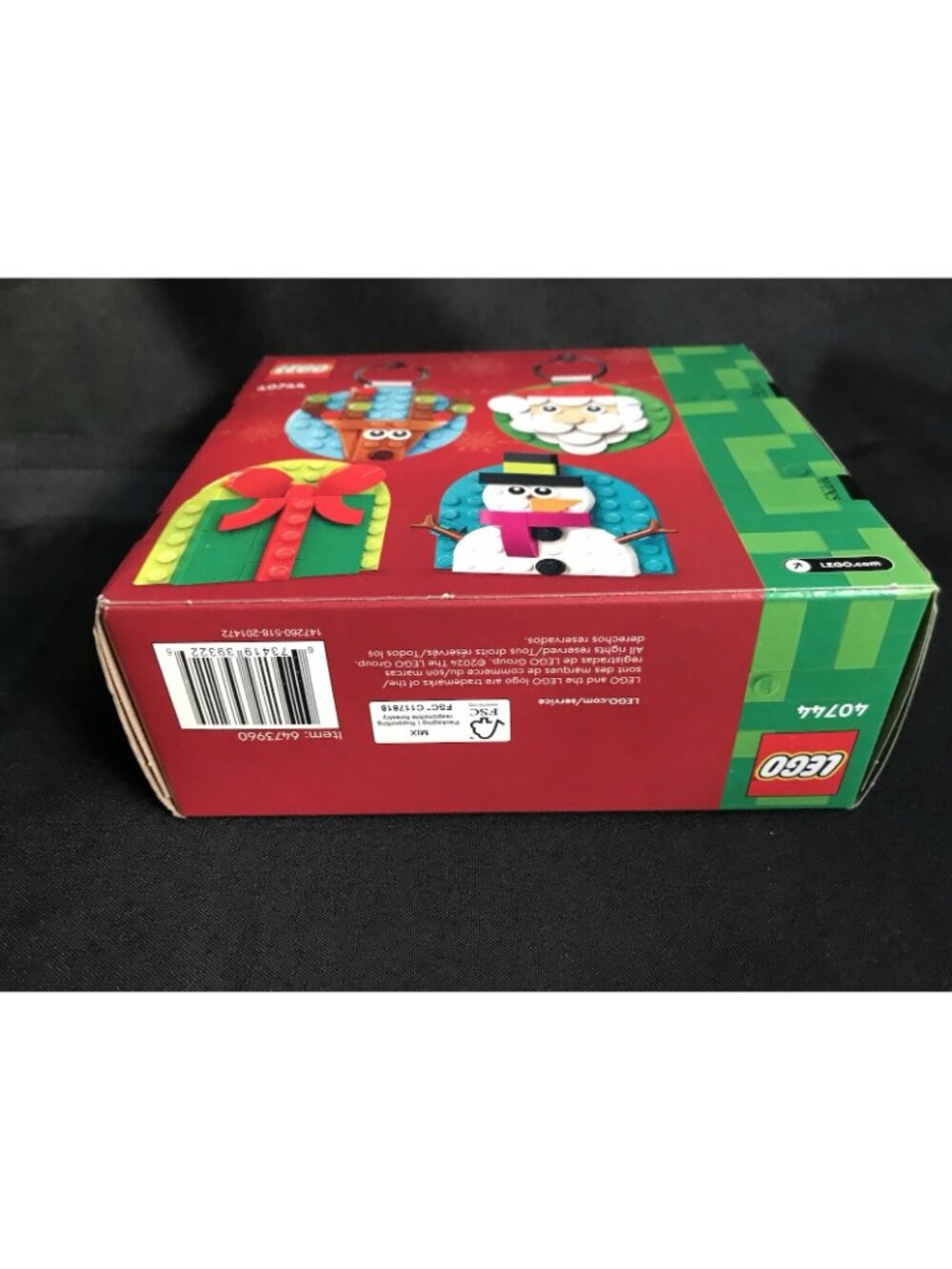 LEGO Authentic Christmas Ornament Selection Building Set Toy 40744 - Picture 4 of 5